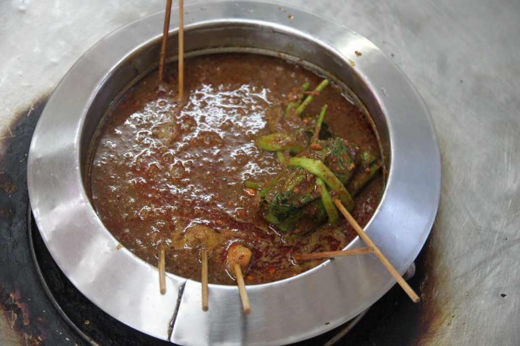 satay celup cooking