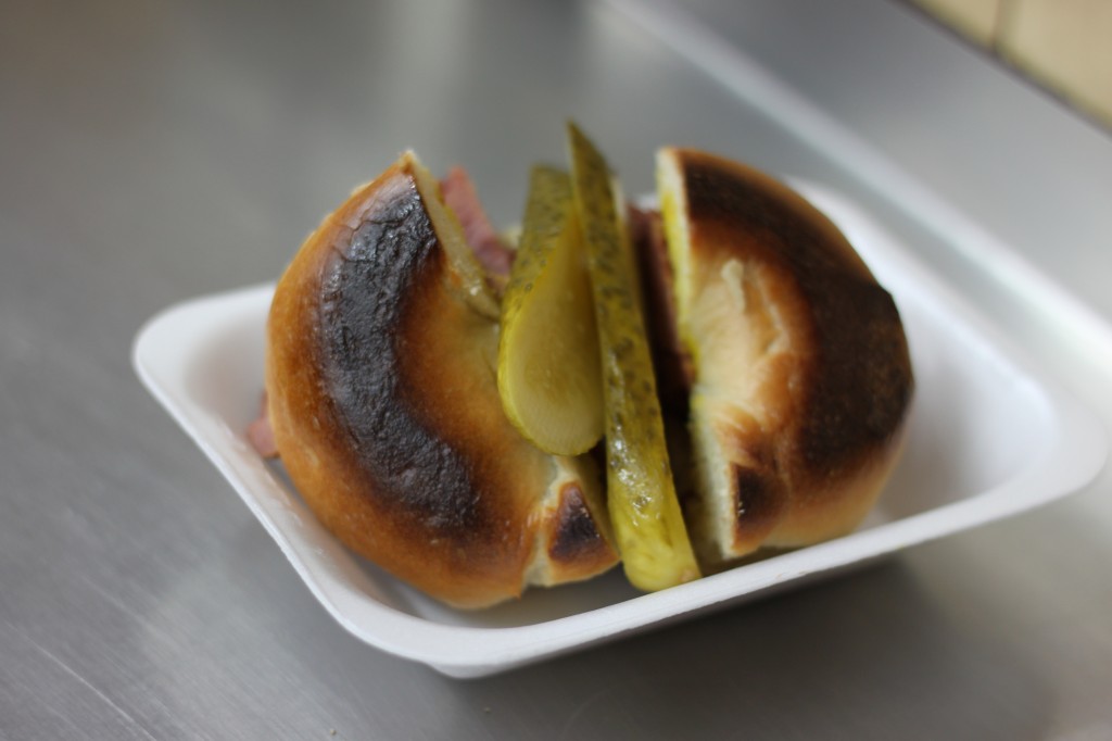 salt beef bagel