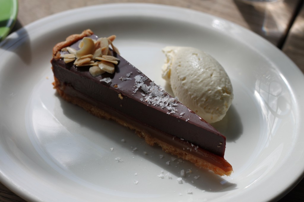 salted caramel tart
