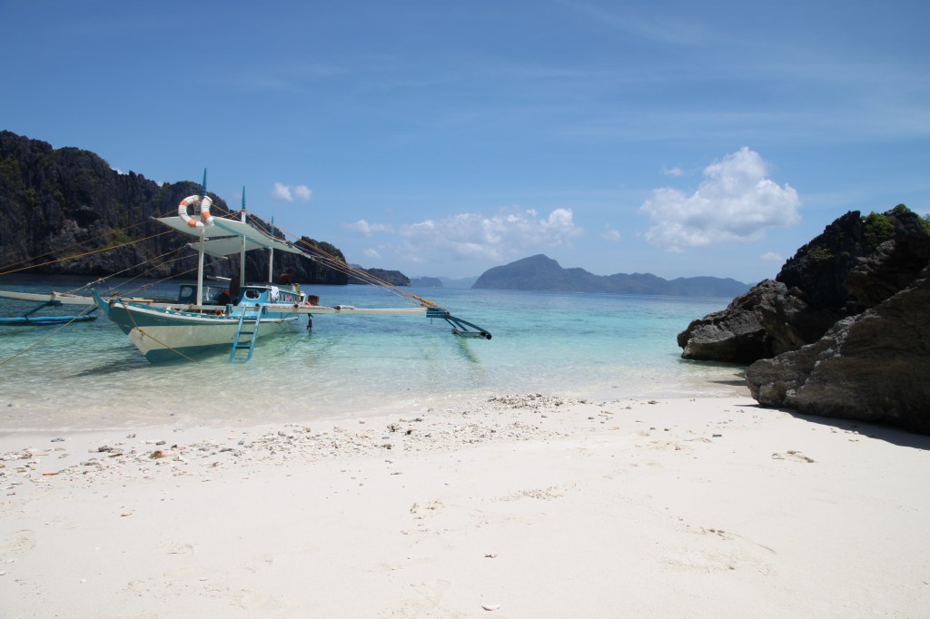Island hopping in El Nido, Philippines